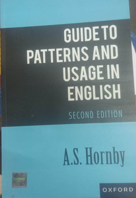 GUIDE TO PATTERNS AND USAGE IN ENGLISH(Paperback, A.S. HORNBY)
