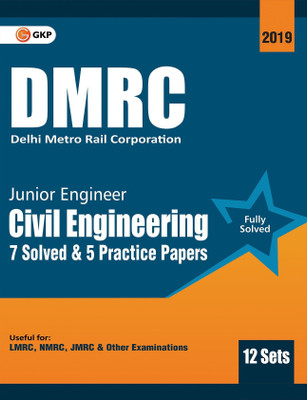Dmrc 2019 Junior Engineer Civil Engineering Previous Years' Solved Papers (12 Sets)(English, Paperback, Gkp)