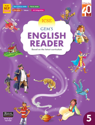 ICSE Gem's English Reader Book 5 - English Reader For Class 5(Paperback, Francis Fanthome)