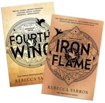 Fourth wings+Iron flam(Paperback, REBECCA YARROS)