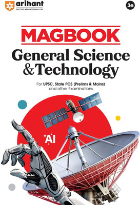 Arihant Magbook General Science & Technology | 3rd Edition | For UPSC, State PCS (Prelims & Mains) & Other Competitive Exams | For Exam 2025–26 | English Medium(Paperback, Sumit Shukla , Mansi Tomar , Kanika)