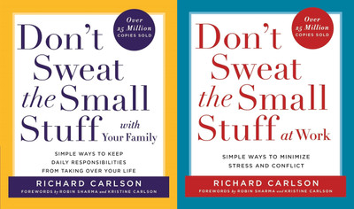 Don't Sweat the Small Stuff with Your Family + Don't Sweat the Small Stuff at Work(Paperback, Richard Carlson) Don't Sweat the Small Stuff with Your Family + Don't Sweat the Small Stuff at Work(Paperback, Richard Carlson)