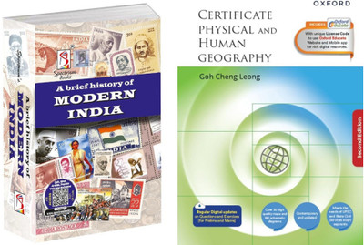 A Brief History of Modern India | Spectrum And Certificate Physical and Human Geography 2nd Edition | Gc Leong 2 Book Set(Paperback, Spectrum Gc leong)