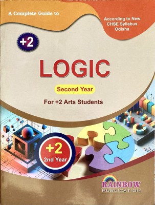 CHSE +2 2ND YEAR 12TH GUIDE TO LOGIC ENGLISH MEDIUM FOR ARTS STUDENTS GUIDE KHUSHI BOOKS(Paperback, CHSE GUIDE)