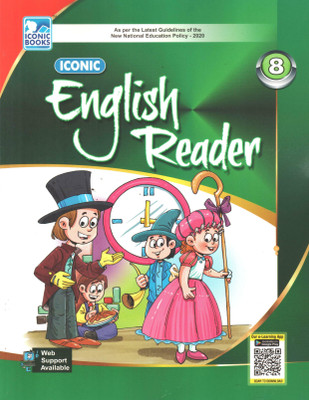 ICONIC ENGLISH READER FOR CLASS 8(Paperback, B. RAJ)