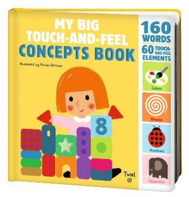 My Big Touch-and-Feel Concepts Book(English, Board book, unknown)