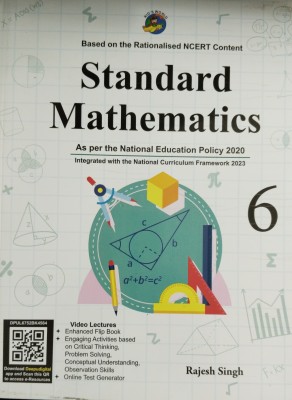 Standard Mathematics Class 6 (Based on the Rationalised NCRT Content)(Paperback, Sandeep Aggarwal)