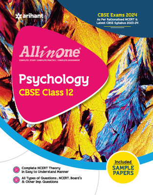 Arihant All In One Class 12th Psychology for CBSE Exam�2024(English, Paperback, Kibria Fazle)