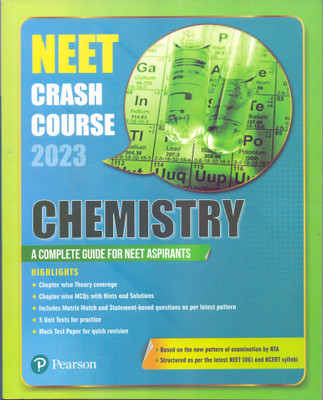 NEET CRASH COURSE 2023 CHEMISTRY(Paperback, Pearson)