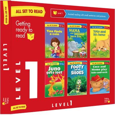 All set to Read Readers Level 1 Box(English, Paperback, Om Books Editorial Team)