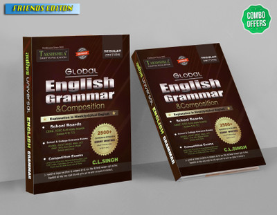 Global English Grammar For Secondary Classes& college and all competitive examinations) ( Explanation in Hindi And English ) 2Combo Pack(Paperback, C.L)