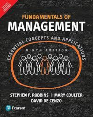Fundamentals of Management Nineth Edition(English, Paperback, Stephen P. Robbins, Mary Coulter, David De Cenzo)