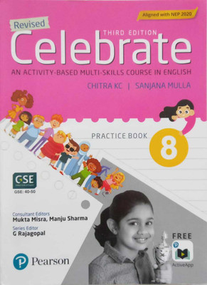 Revised Celebrate Practice Book-8 (Third Edition)(Paperback, Chitra KC, Sanjana Mulla)