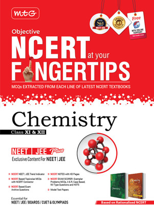 MTG Objective NCERT at your FINGERTIPS Chemistry - NCERT NEET/JEE Trend Indicator, Notes with HD Pages, Exam Archive & MCQs | NEET-JEE Books (Based on NCERT Latest Pattern For 2025 Exam)(Paperback, MTG Editorial Board)