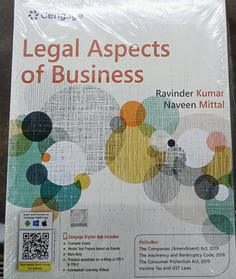 Legal aspects of business(Paperback, Ravindra kumar)