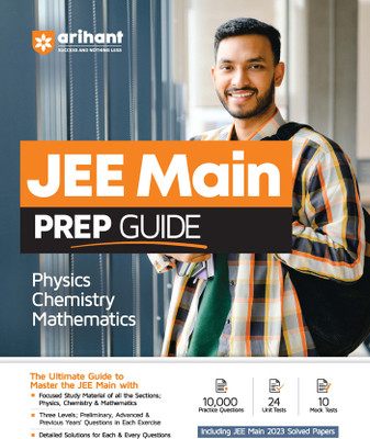 Arihant JEE Main Prep Guide Exam For 2024 Physics | Chemistry | Mathematics(Paperback, Deepak Paliwal, Atique Hasan, Ajit Kumar Jha, Rajkumar Soni, Vishnu Gupta, Lakshman Prasad)