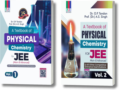 A Textbook Of Physical Chemistry (Vol.1 & Vol.2) For JEE (Main & Advanced)(Paperback, Dr. O.P. Tandon, Prof. (Dr.) A.S. Singh)
