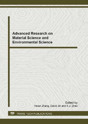 Advanced Research on Material Science and Environmental Science(English, Electronic book text, unknown)