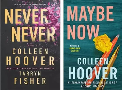 Never Never + May Be Now (2 Book Combo)(Paperback, Colleen Hoover)