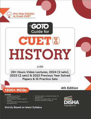 Go to Guide for Cuet (Ug) History with 20+ Hours Video Lectures, 2023(English, Paperback, unknown)
