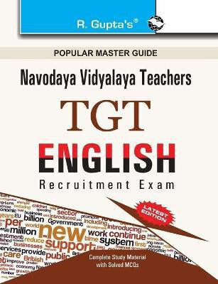 Navodaya Vidyalaya: TGT (English) Recruitment Exam Guide 2024 Edition(English, Paperback, RPH Editorial Board)