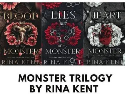 Monster Trilogy, Blood Of My Monster(Book 1)+ Lies Of My Monster (Book 2)+ Heart Of My Monster(Paperback, Rina Kent)
