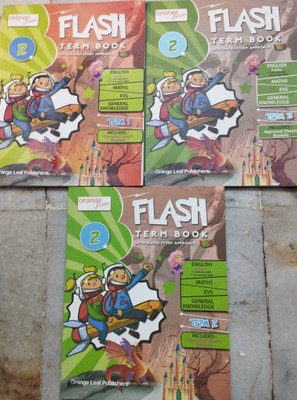 FLASH CLASS 2 TERM(1, 2,3) (set of three books)(Paperback, K. Venugopal rao)