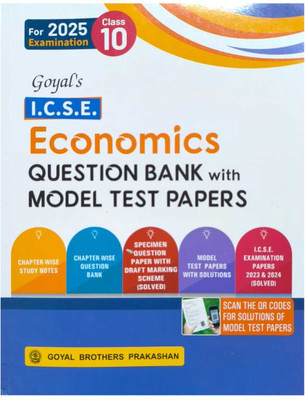 ICSE GOYAL,s Question Bank ECONOMICS-10(Paperback, Goyal Brothers Prakashan)