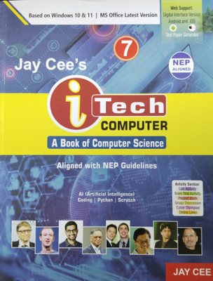 Jay Cee's I Tech Computer A Book of Computer Science 7(Paperback, Jay Cee's)