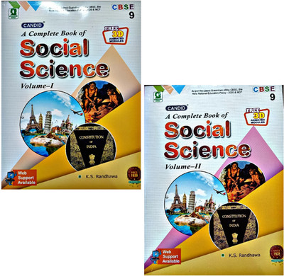 Candid Social Science Class 9( Volume- I + Volume - II)(Paperback, K.S. Randhawa)