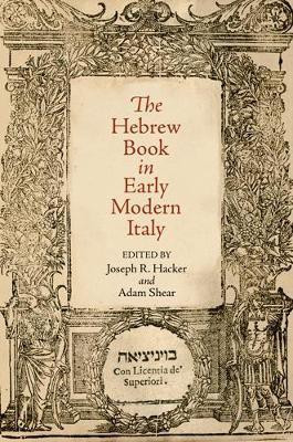 The Hebrew Book in Early Modern Italy(English, Electronic book text, unknown)