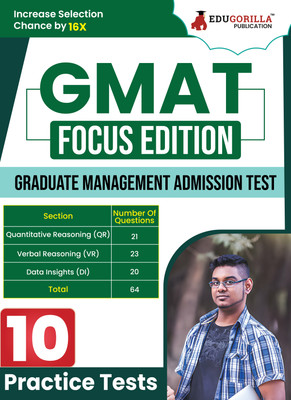 GMAT Focus Addition  - 2024 : Graduate Management Admission Test| 10 Full Length Practice Mock Tests with Free Access to Online Tests(English, Paperback, Manglik Rohit)