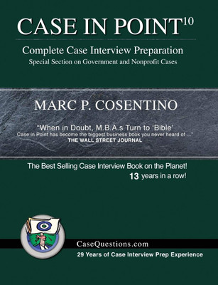 Case in Point 10(Paperback, Cosentino Marc P)