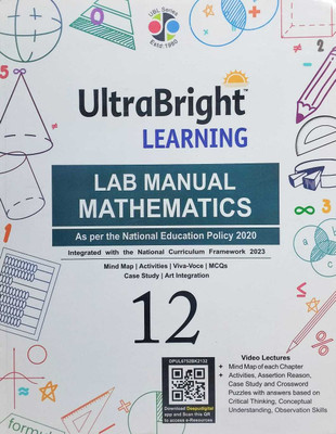 Ultra Bright Learning Lab Manual Mathematics Class 12(Paperback, V.K.TRIPATHI)