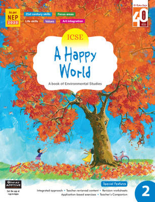 ICSE a Happy World 2 - Book For Environment Studies For Class 2(Paperback, Our Experts)