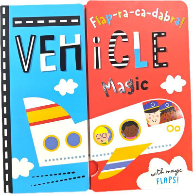 Flap-Ra-Ca-Dabra! Vehicle Magic(English, Hardcover, Cox Alexander)