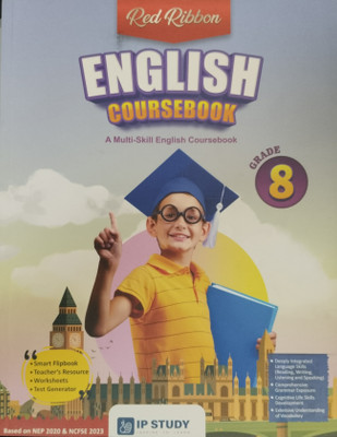 Red Ribbon English Coursebook Grade 8(Paperback, Soma Dutta, Ruchika Kamra)