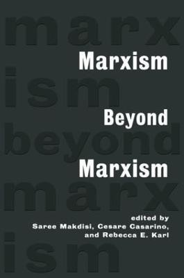 Marxism Beyond Marxism(English, Hardcover, unknown)