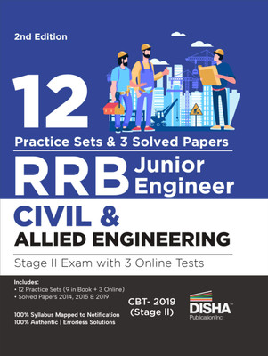 12 Practice Sets for Rrb Junior Engineer Civil & Allied Engineering St(English, Paperback, unknown)