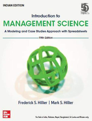 (Old Edition) Introduction To Management Science(Paperback, Mark S. Hillier Frederick S. Hillier)