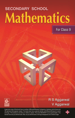 Secondary School Mathematics for Class 9 - R.S. Aggarwal - CBSE - Examination 2024-25(English, Paperback, Aggarwal Veena)