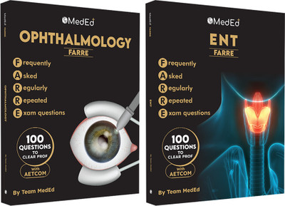 Pw Meded Farre Ophthalmology & ENT Combo for Third Mbbs Prof Universit(English, Hardcover, unknown)