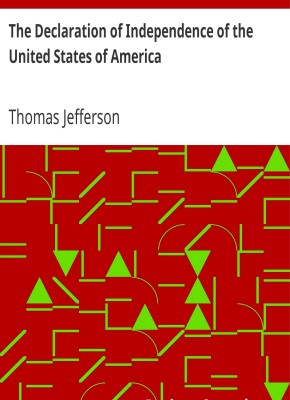 The Declaration of Independence of the United States of America by Thomas Jefferson (MB1) Reprint Edition by Mondal Books(Paperback, Thomas Jefferson)