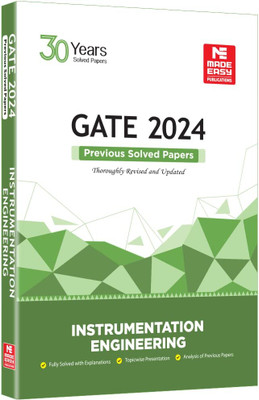 GATE 2024 : Instrumentation Engineering Previous Solved Papers(Paperback, MADE EASY Team)