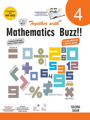 Together with Mathematics Buzz for Class 4(English, Paperback, Rachna Sagar)