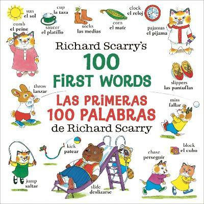 Richard Scarry's 100 First Words/Las primeras 100 palabras de Richard Scarry(English, Board book, Scarry Richard)