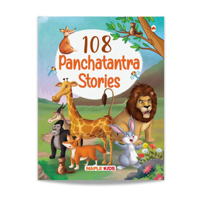 108 Panchatantra Stories (Illustrated) - Story Book for Kids - English Short Stories - Moral Stoy Book - Bedtime Children Stories - Read Aloud to Infants, Toddlers(English, Paperback, Maple Press)