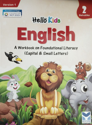 Mystone English Language Smart Balvatika - 2 Workbook(English, Hardcover, unknown)