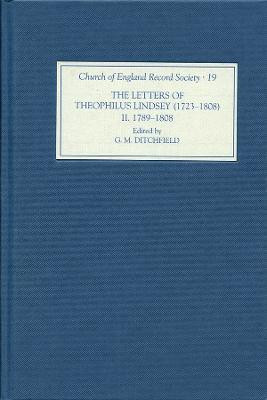 The Letters of Theophilus Lindsey (1723-1808)(English, Hardcover, unknown)