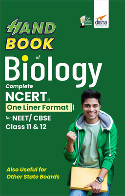Handbook of Biology - Complete Ncert in One Liner Format for Neet/ Cbse Class 11 & 12(English, Paperback, Disha Experts)